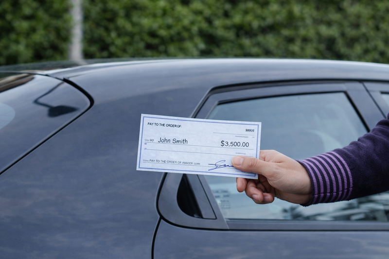 Cash for junk cars Houston - company check payment for selling your vehicle